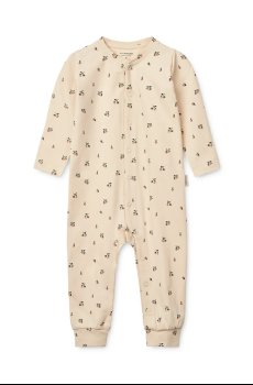 Детские хлопковые ползунки Liewood Birk Printed Pyjamas Jumpsuit