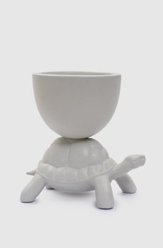 Керамический горшок для растений Turtle Carry XS