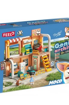 Детский конструктор FEELO TOYS Дом волшебницы, 152 детали, от 3 лет (1806)