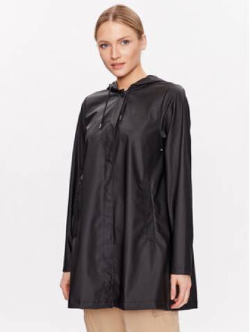 Rains Дощовик 18050 Чорний Regular Fit Rains Дощовик 18050 Чорний Regular Fit