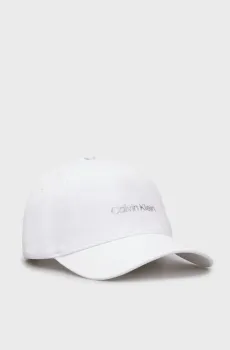 Женская белая кепка CK MUST TPU LOGO CAP Белый ONESIZE Calvin Klein K60K610525