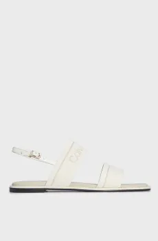 Женские белые сандалии Белый 36 Calvin Klein HW0HW01496