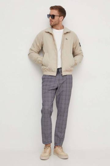 Брюки BOSS мужские цвет серый фасон chinos Брюки BOSS мужские цвет серый фасон chinos