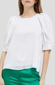 Женский белый топ Белый XS DKNY P3DANR25