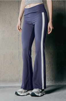 Розкльошені штани - mid blue