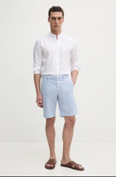 Льняная рубашка Karl Lagerfeld