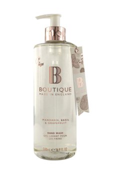 Жидкое мыло Grace Cole Hand Wash Boutique Mandarin, Basil & Grapefruit, 500 мл