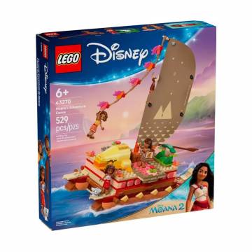 Конструктор LEGO Disney Princess Приключенческое каноэ Моана, 529 деталей, от 6 лет (43270) Конструктор LEGO Disney Princess Приключенческое каноэ Моана, 529 деталей, от 6 лет (43270)