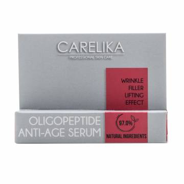 Антивозрастная сыворотка для лица Carelika Oligopeptide Anti-Age Serum с олигопептидами, 7 мл