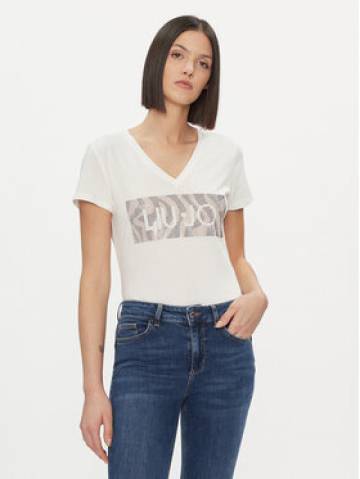 Liu Jo Футболка WA4019 JS923 Білий Regular Fit Liu Jo Футболка WA4019 JS923 Білий Regular Fit