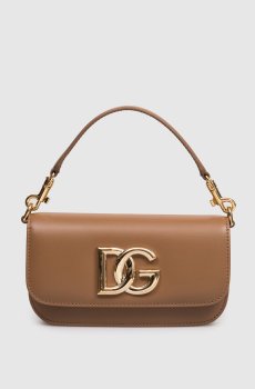 Коричневная кожаная сумка кросс-боди 3.5