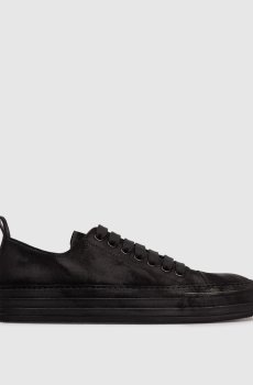 Черные замшевые кеды Nono