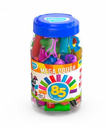 Набір для ліплення Lovin Mega dough 85 stick (41227) Набір для ліплення Lovin Mega dough 85 stick (41227)