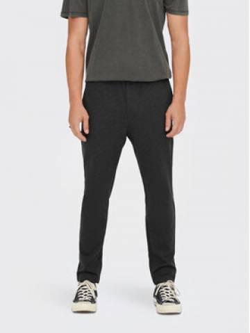 Only & Sons Штани з тканини Linus 22023492 Чорний Relaxed Fit Only & Sons Штани з тканини Linus 22023492 Чорний Relaxed Fit