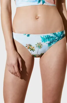 Женские голубые трусики от купальника BEACH Голубой S Etam 6516784