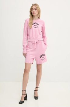 Хлопковый свитер Moschino Jeans