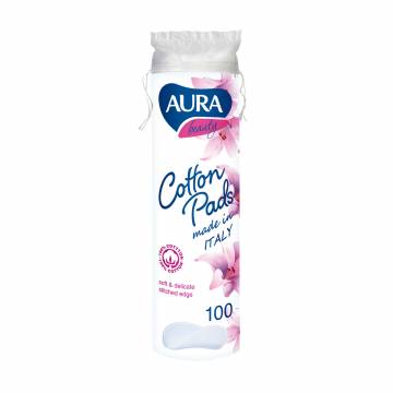 Ватные диски AURA Beauty Cotton Pads, 100 шт Ватные диски AURA Beauty Cotton Pads, 100 шт