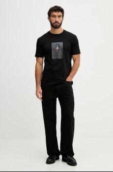 Хлопковая футболка Armani Exchange