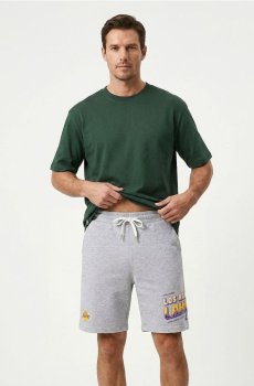 Трикотажні шорти Los Angeles Lakers NBA - сірий