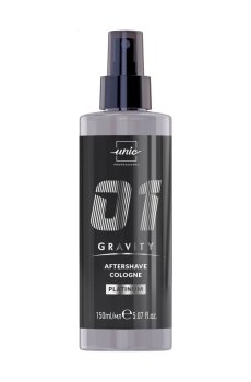Мужской одеколон после бритья Unic Aftershave Cologne, Gravity Platinum 01, 150 мл