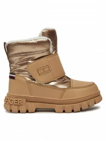 Tommy Hilfiger Снігоходи Fur Boot T1A5-33605-1695 S Бежевий Tommy Hilfiger Снігоходи Fur Boot T1A5-33605-1695 S Бежевий
