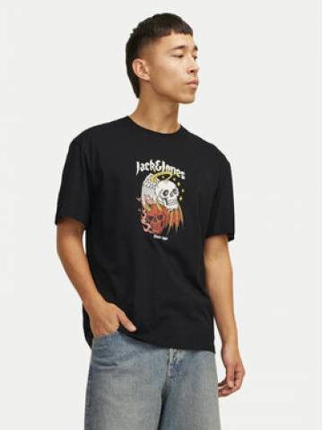 Jack&Jones Футболка Seven Skull 12262491 Чорний Regular Fit Jack&Jones Футболка Seven Skull 12262491 Чорний Regular Fit