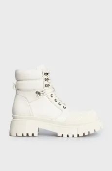 Женские белые кожаные хайкеры Harlow Белый 38 PRPY PRFPT0021W