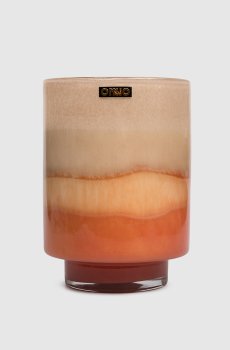 Свеча Art Gigi XL с ароматом Precious Oud в стеклянном подсвечнике