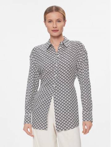 Tommy Hilfiger Сорочка Seal Aop Fluid Modern Shirt WW0WW40753 Чорний Regular Fit Tommy Hilfiger Сорочка Seal Aop Fluid Modern Shirt WW0WW40753 Чорний Regular Fit