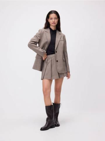 Reserved - LADIES` SHORTS - різнобарвний - 0867A-MLC