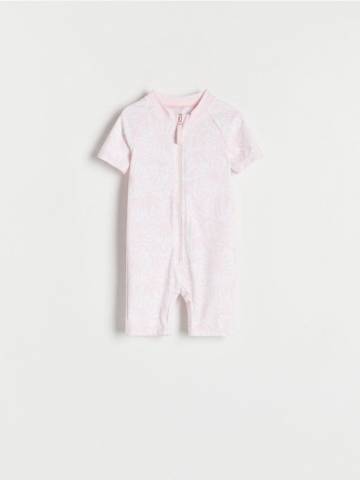 Reserved - Суцільний купальник - пильно-рожевий - 166AI-39X