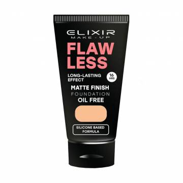 Тональный крем для лица Elixir Flaw Less Matte Finish Foundation 362 Soft Beige, 30 мл Тональный крем для лица Elixir Flaw Less Matte Finish Foundation 362 Soft Beige, 30 мл