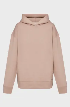 Женское бежевое худи RELAXED FLEECE HOODIE Бежевый XS Calvin Klein K20K206964