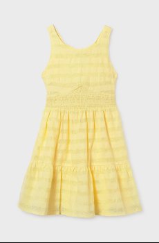 Хлопковое детское платье Mayoral
