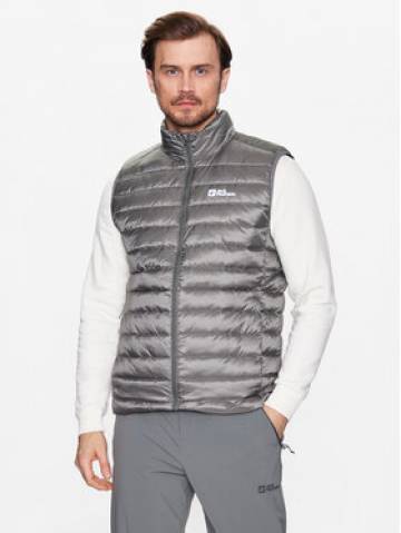 Jack Wolfskin Жилет Pack & Go Down 1207011 Сірий Regular Fit Jack Wolfskin Жилет Pack & Go Down 1207011 Сірий Regular Fit