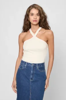 Женский бежевый топ Бежевый M PRPY PWTOPGOK0012