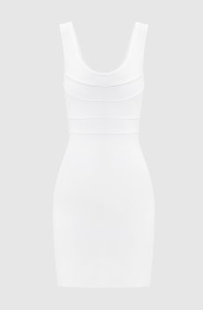 Белое платье мини Amara