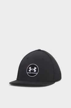 Мужская черная кепка M DRIVE MID STR Черный L-XL Under Armour 1389887-001
