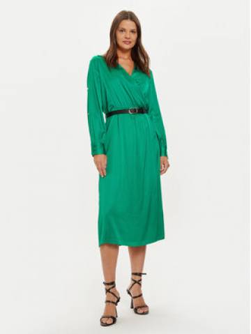 Liu Jo Коктейльна сукня WF4048 T3764 Зелений Regular Fit Liu Jo Коктейльна сукня WF4048 T3764 Зелений Regular Fit