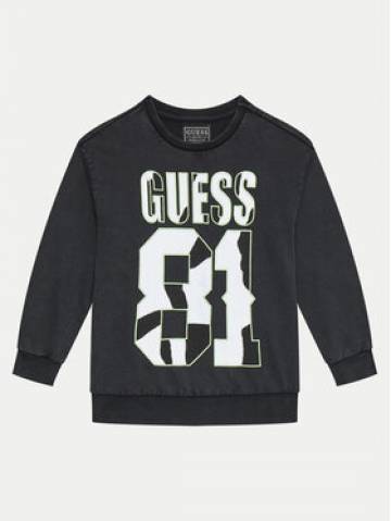 Guess Світшот L4YQ08 KA6R4 Чорний Regular Fit Guess Світшот L4YQ08 KA6R4 Чорний Regular Fit
