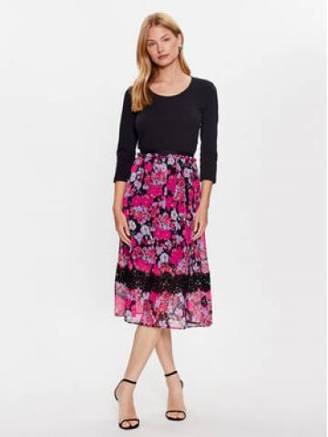 Liu Jo Повсякденна сукня WF3060 J7821 Чорний Regular Fit Liu Jo Повсякденна сукня WF3060 J7821 Чорний Regular Fit