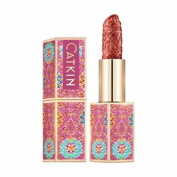 Матовая помада для губ Catkin Rouge Carving Lipstick CR127 Vermilion, 3.2 г Матовая помада для губ Catkin Rouge Carving Lipstick CR127 Vermilion, 3.2 г