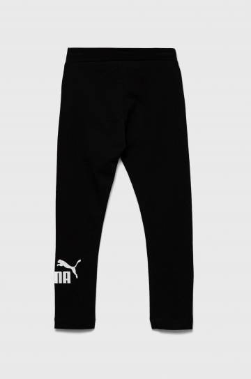 Детские леггинсы Puma цвет чёрный с принтом Детские леггинсы Puma цвет чёрный с принтом