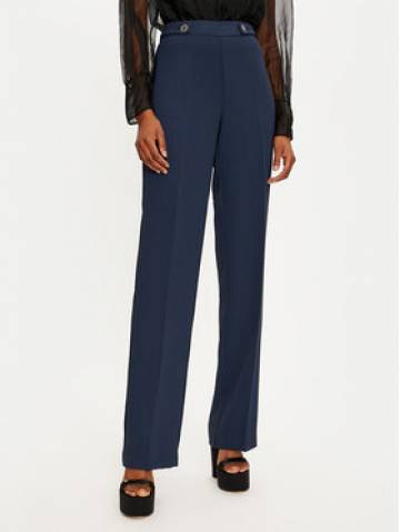 TWINSET Штани з тканини 242TP2351 Cиній Straight Leg TWINSET Штани з тканини 242TP2351 Cиній Straight Leg