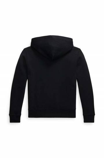Детская кофта Polo Ralph Lauren цвет чёрный с капюшоном с принтом 323962111002 Детская кофта Polo Ralph Lauren цвет чёрный с капюшоном с принтом 323962111002