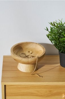 Дерев’яна декоративна таця - бежевий