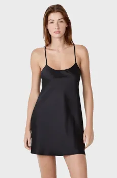 Женская черная ночная рубашка ATTITUDE Черный M Etam 6555675