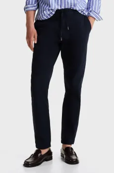 Мужские темно-синие брюки HARLEM 3/4 EL PO STRUCTURE GMD Синий 36-32 Tommy Hilfiger MW0MW37719