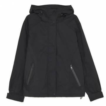 Cropp - Чорна куртка з капюшоном - чорний Cropp - Чорна куртка з капюшоном - чорний