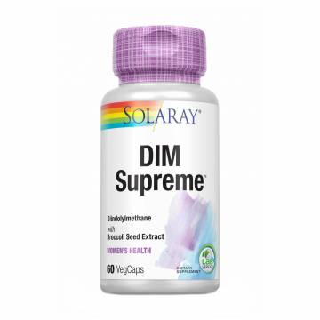 Дииндолилметан для женщин Solaray DIM Supreme, 60 вегетарианских капсул. Дииндолилметан для женщин Solaray DIM Supreme, 60 вегетарианских капсул.